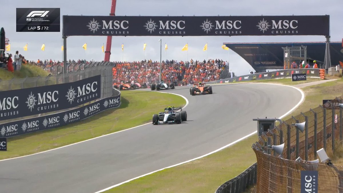 WATCH THE RACE RESTART 🎥 Brilliant from Antonelli 🤩 #F1 #DutchGP