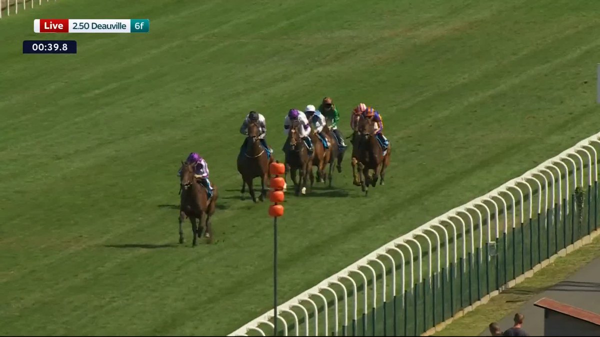 WHAT A TURN OF FOOT! SENORITA BONITA WINS THE G1 PRIX MORNY! 🇫🇷
