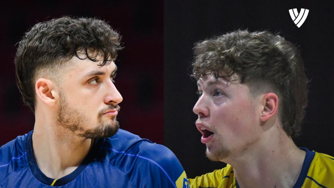 BRAZILIAN TALENT TAKES ON SUPERLEGA! 🇧🇷🇮🇹🔥 🇧🇷 Arthur Bento and Lukas Bergmann are set to face off again in SuperLega 🇮🇹. 👀 Bento returns for his second season with Modena, while Bergmann is ready for a new challenge with Volley Prata. 💥 🏐 #SuperLega #Volleyball