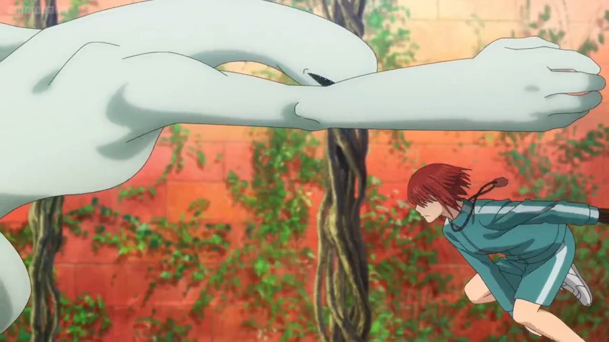 This is just Parasyte if migi took over left arm 😭 she looks as shocked by her own strength as everyone else and I don't blame her 💀
