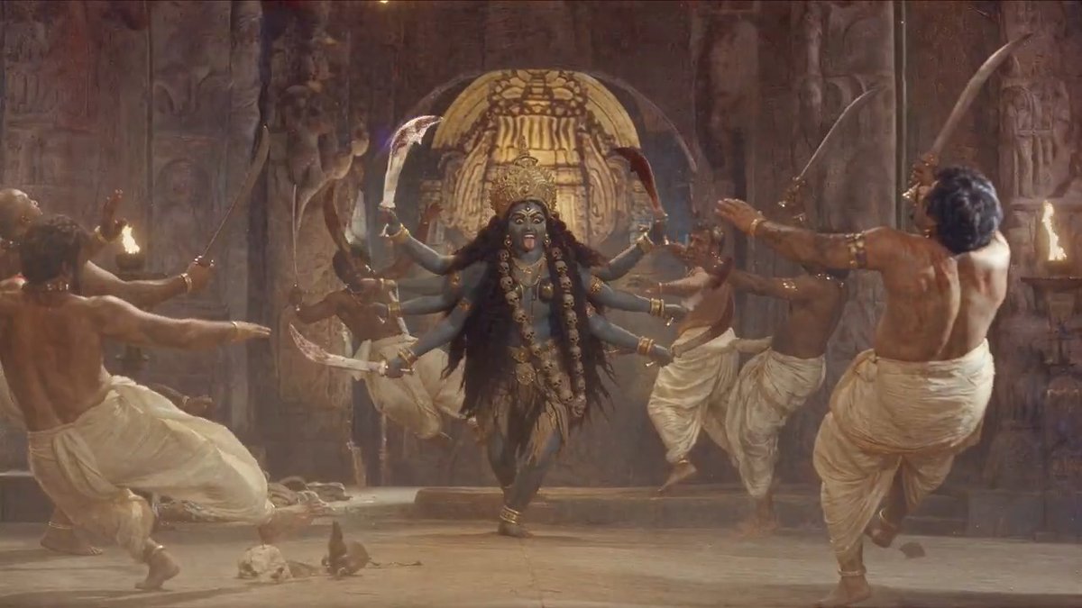 Kali, the Hindu goddess of time, death, and liberation. 🩸🔱