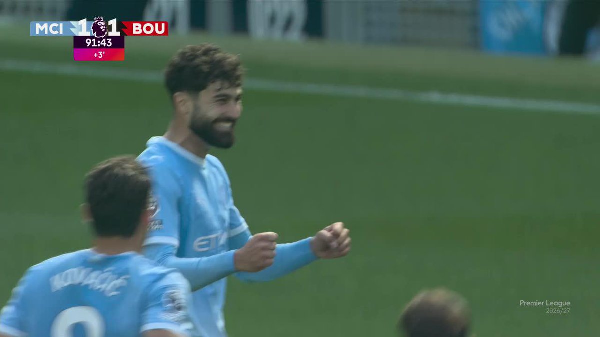 ESTO VALE... ¡EL CITY LO DIO VUELTA! Gvardiol partió habilitado y, tras la revisión, se confirmó el 2-1 del equipo de Maresca ante Bournemouth. 📺 Mirá la Premier League por #DisneyPlus Plan Premium