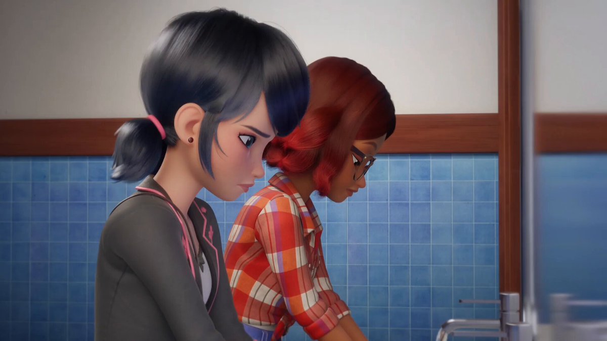 People hating on Alya by saying she's a bad friend for her behaviour in Nemesis (about which she was right, anyway) as if she wasn't the only one to actually support Marinette in her worst moments 😭
