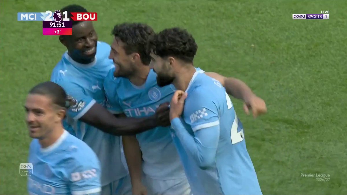 في الوقت القاتل... غفارديول يخطف الفوز لمانشستر سيتي بهدف حاسم 🔥⚽️ #الدوري_الإنجليزي