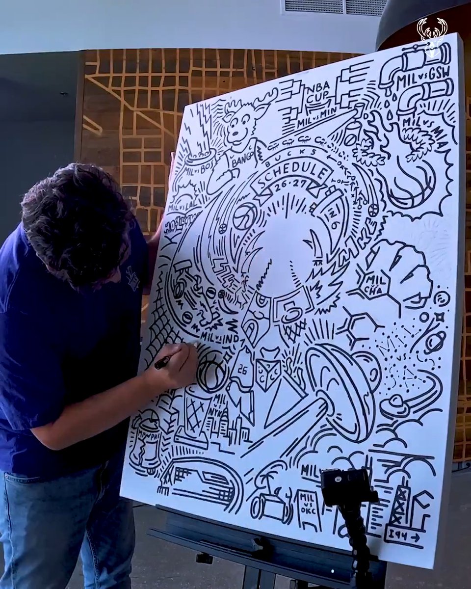 Art in action.