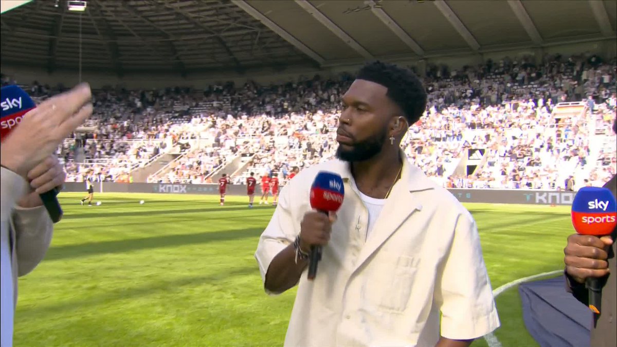 "I'm very excited for this player" 😍 Daniel Sturridge is looking forward to watching Rio Ngumoha this season 🔴