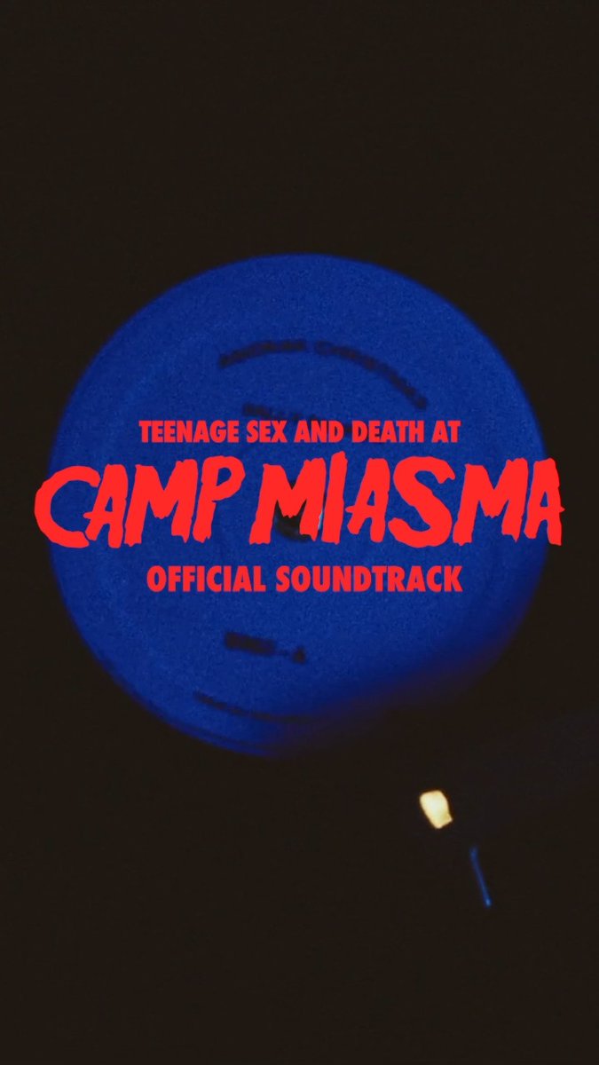 Put your records on, tell us your favorite song. Hit play on the CAMP MIASMA soundtrack for top-tier needle drops and an original score by Alex G. Coming to vinyl, CD and cassette soon via Waxwork Records. 💿