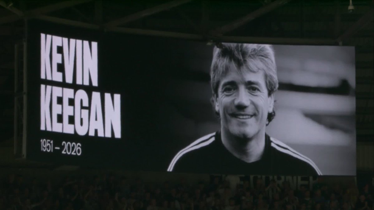 A period of applause for Kevin Keegan at St James’ Park 👏❤️