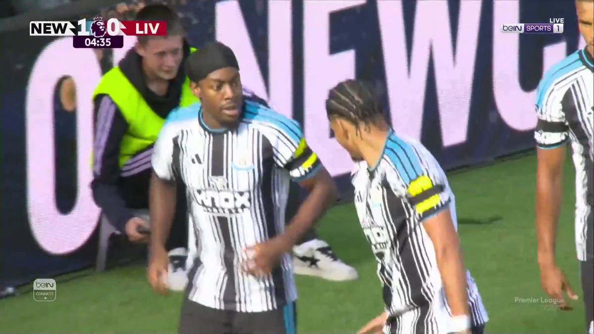 ⚽ أنتوني إيلانغا يفتتح التسجيل لنيوكاسل أمام ليفربول ⚫⚪ #الدوري_الإنجليزي