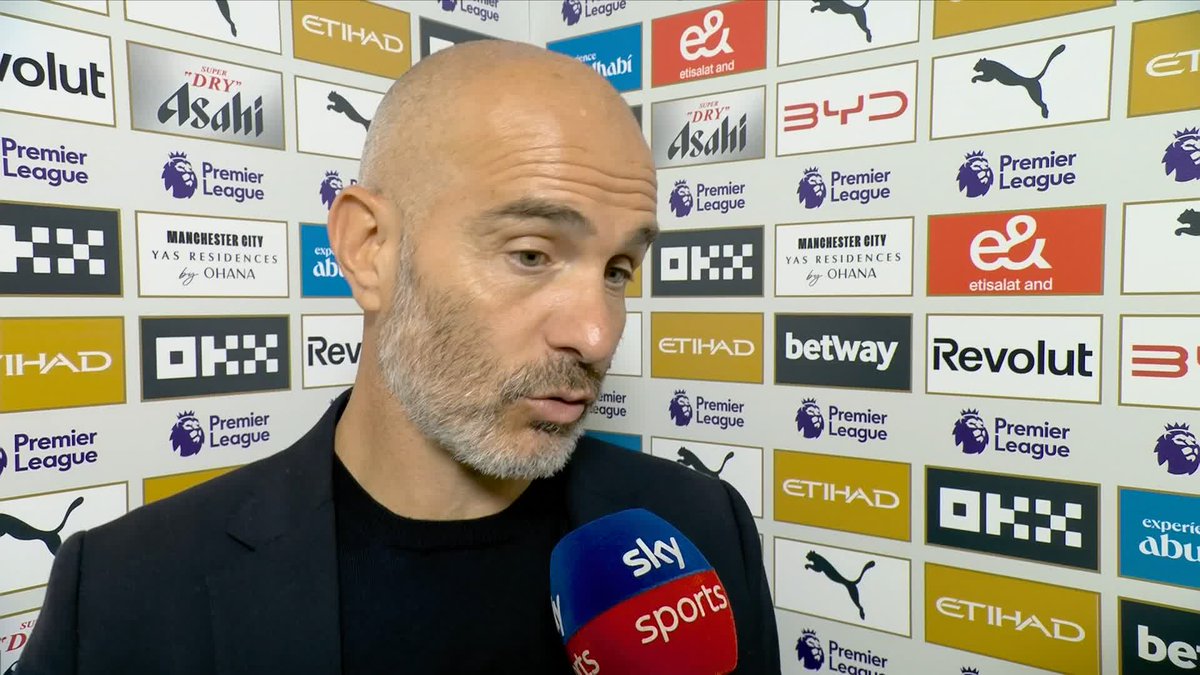 “We deserved to win the game” Enzo Maresca was pleased with Manchester City's performance against Bournemouth, after Joško Gvardiol scored in the last minute to secure three points 💪