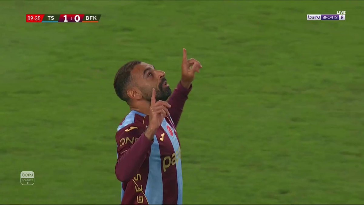 ⚽️ النجم المصري محمد صلاح يفتتح عداده التهديفي مع فريق طرابزون سبور 🔥 #الدوري_التركي