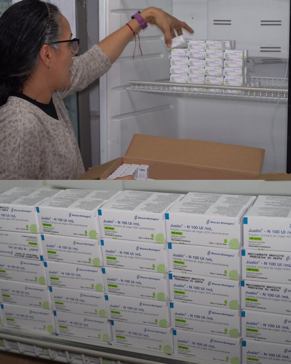 ¡Garantizamos más tratamientos oportunos para nuestros asegurados de Guayas! 💉✅ El Hospital del Día Sur Valdivia recibió más de 2 mil unidades de Insulina Humana, de Acción Rápida y NPH (Acción intermedia). Conoce más 👉 #ParaEsoEstamos