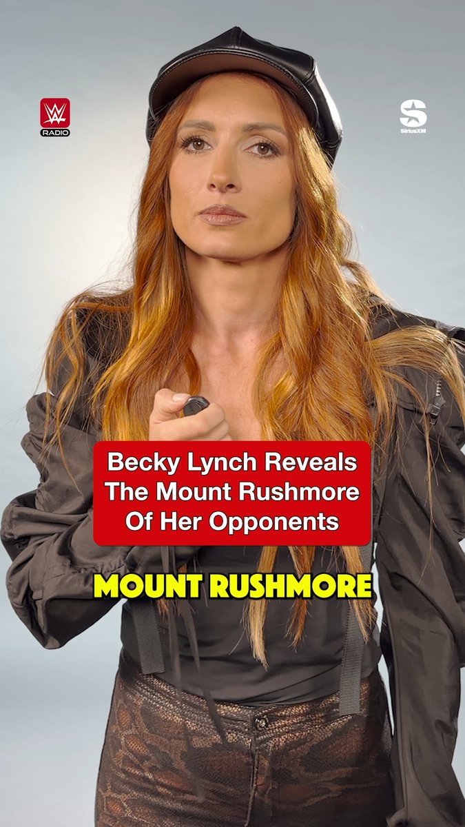 The Man has had a career like no other, so we asked Rebecca Quin what is the Mount Rushmore of Big Time Becks opponents! #wwe #wrestling #prowrestling #mountrushmore #beckylynch