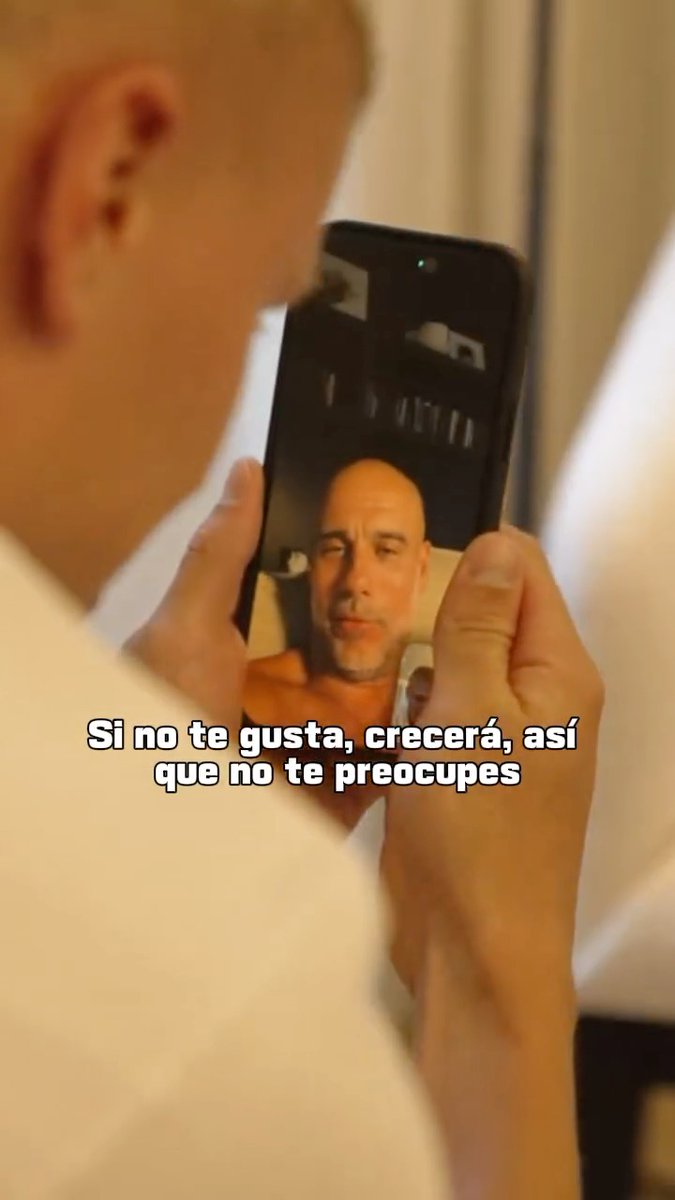 Haaland llamó a unos cuantos amigos para presumir su nuevo corte y estas fueron las reacciones 😅💇‍♂. 🎥: scespn / IG