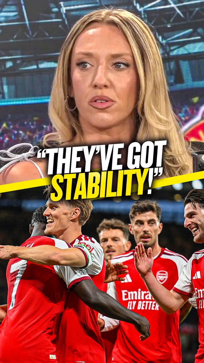 🔴"They have stability!" 🏆"It's only Arsenal!" Abbi Summers reluctantly believes Arsenal will win the Premier League this season! This episode of Goals is brought to you by William Hill. 18+ See less