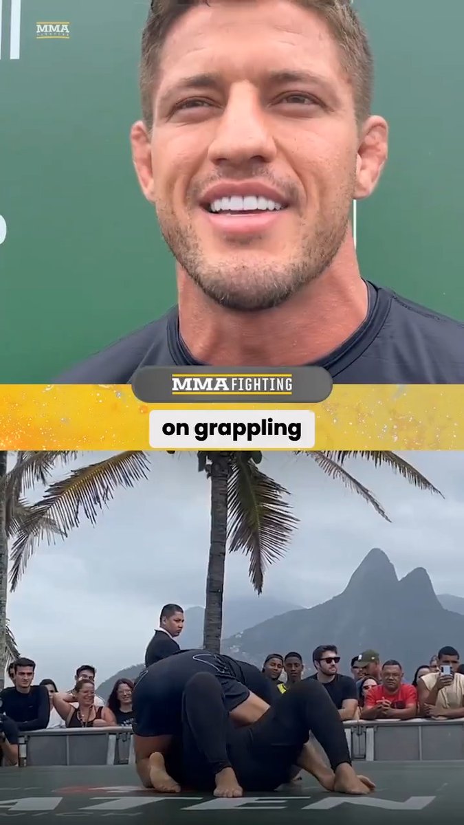 BJJ champion Nicholas Meregali has no interest in making the jump over to MMA after #SpatenFIghtNight3: "I need to be respectful. … I should be respecting them for what they do instead of telling them they should [come] to my field." (🎥 Guilherme Cruz)