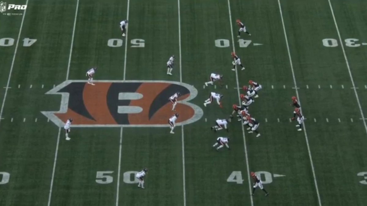 Bengals WR Colbie Young moves pretty, pretty, pretty well for 6'4, 218