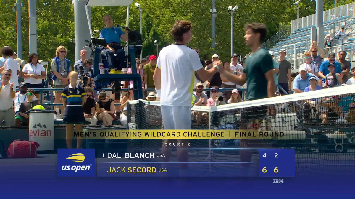 🇺🇸 Jack Secord earns a qualifying wild card with a win over Dali Blanch in the Qualifying Wild Card Challenge!