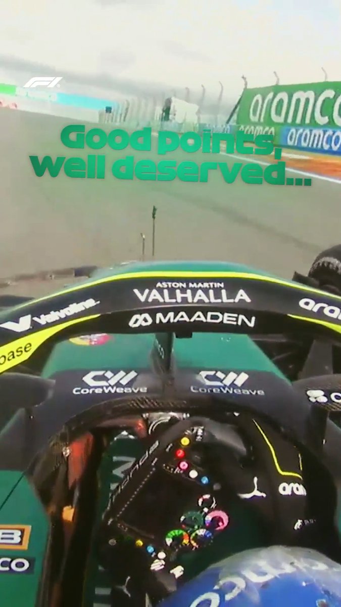Once again, Fernando does a brilliant job in the Aston 💪 #F1 #DutchGP