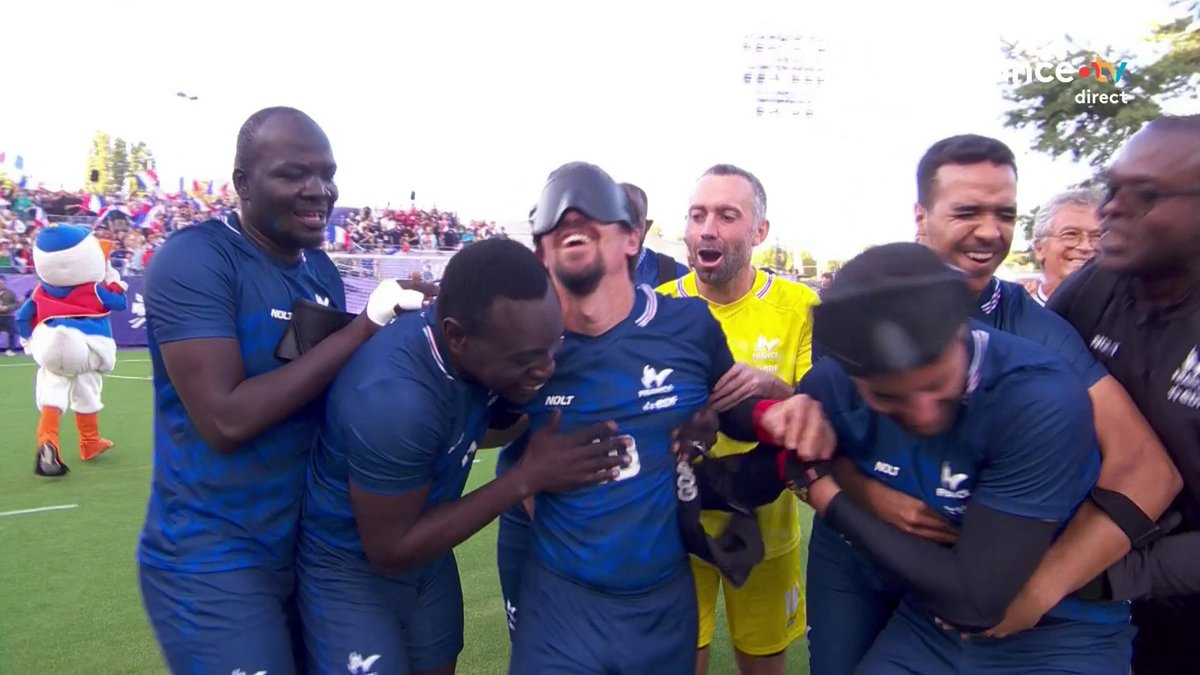 #Cécifoot | 🏆🇫🇷 LA FRANCE EST CHAMPIONNE D’EUROPE ! 🤩 La victoire d'une génération dorée, portée par Frédéric Villeroux, auteur du seul but du match ! Le public est en folie à Strasbourg ! 📺 Suivez les célébrations en direct :