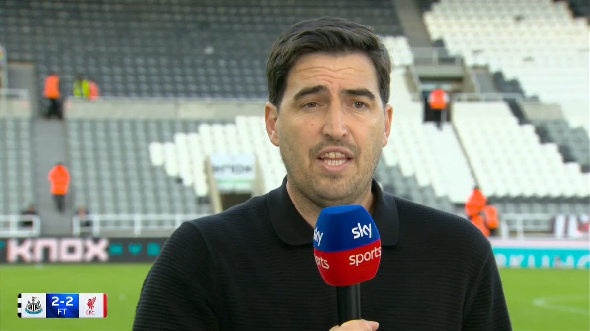 "It's not the result you want before the game" Andoni Iraola reacts after Liverpool salvage a point against Newcastle deep into stoppage-time 🔴