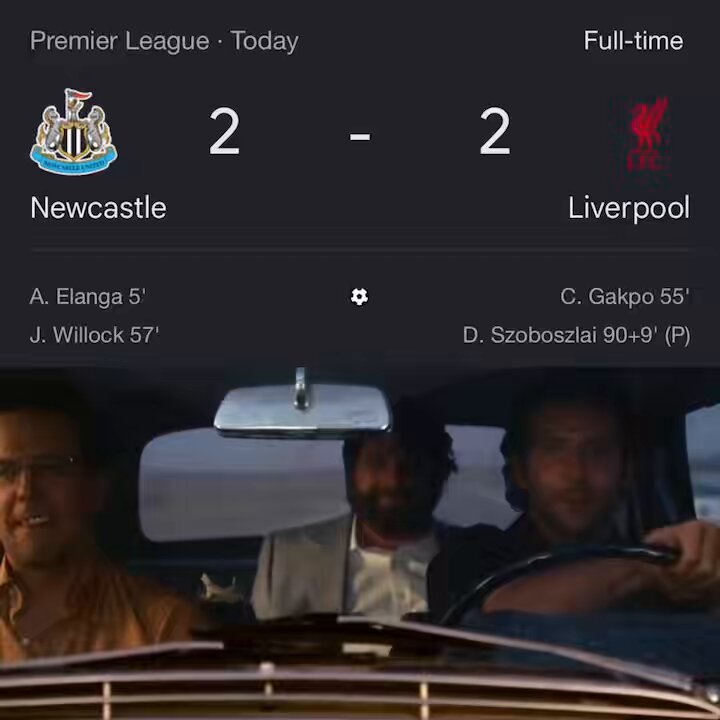 Y’know what? I’ll take a draw after that absolute horror show