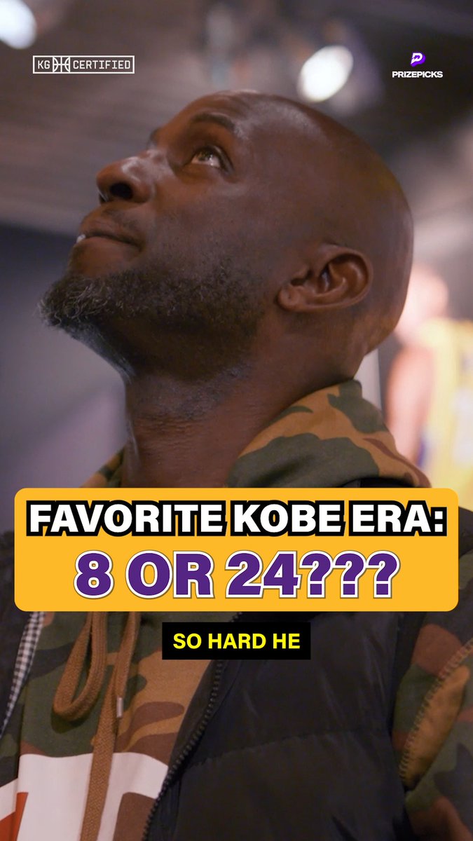 Two jersey numbers. Two different players. Two Hall of Fame careers. 🐍 Happy heavenly birthday, Kob! ♾️ #KobeBryant