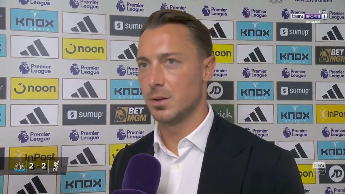 🗣️ "For me, it was no penalty - it was a really soft one. If you give that, we will see many, many penalties. I don't think that Lewis can do anything else, he cannot just disappear on the field!" Matthias Jaissle speaks to Andy Kerr after Newcastle's 2-2 draw. #NUFC