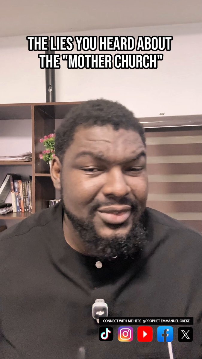The Lies You Heard About the "Mother Church". Was the Roman Catholic Church really the first church—or the “Mother Church” from which Christianity began? — Prophet Emmanuel Okeke