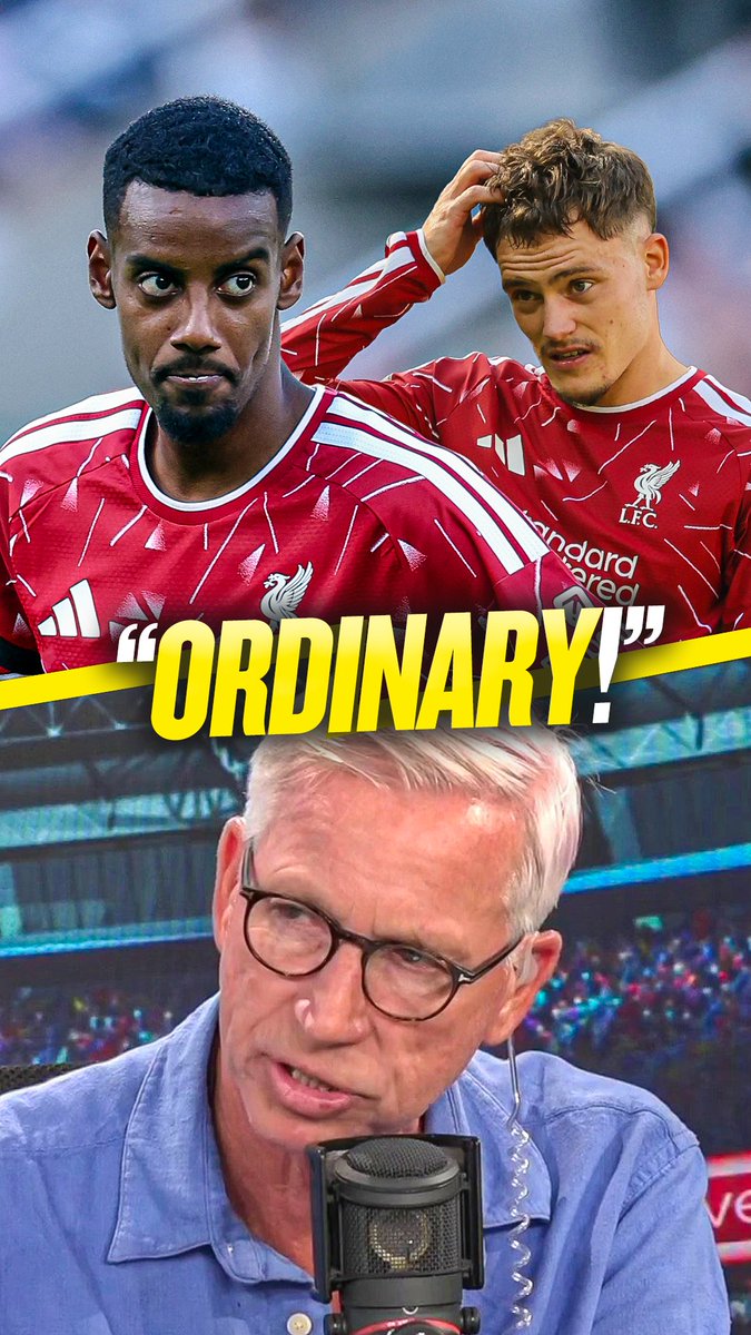 😱 "The two massive signings looked ordinary!" 👀 "Isak looks short of a yard to me!" Alan Pardew calls out Alexander Isak &amp; Florian Wirtz for their poor performances against Newcastle