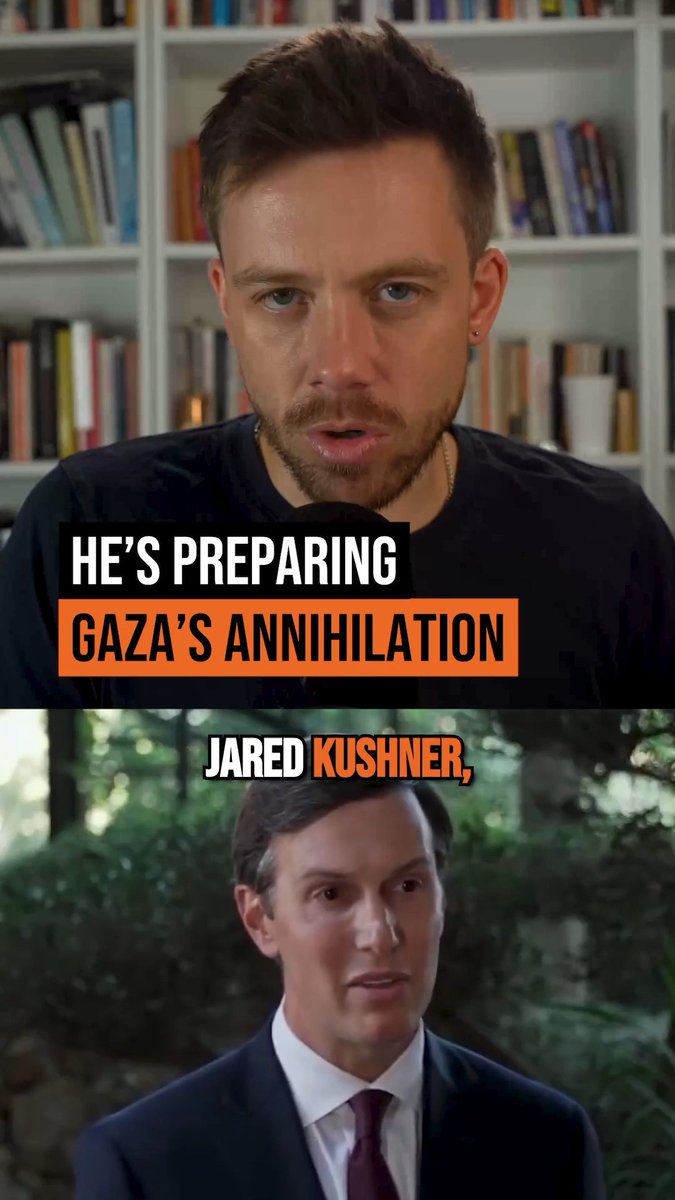 "Finish the job." What does Jared Kushner mean when he says this about Gaza? He means completing a genocide.
