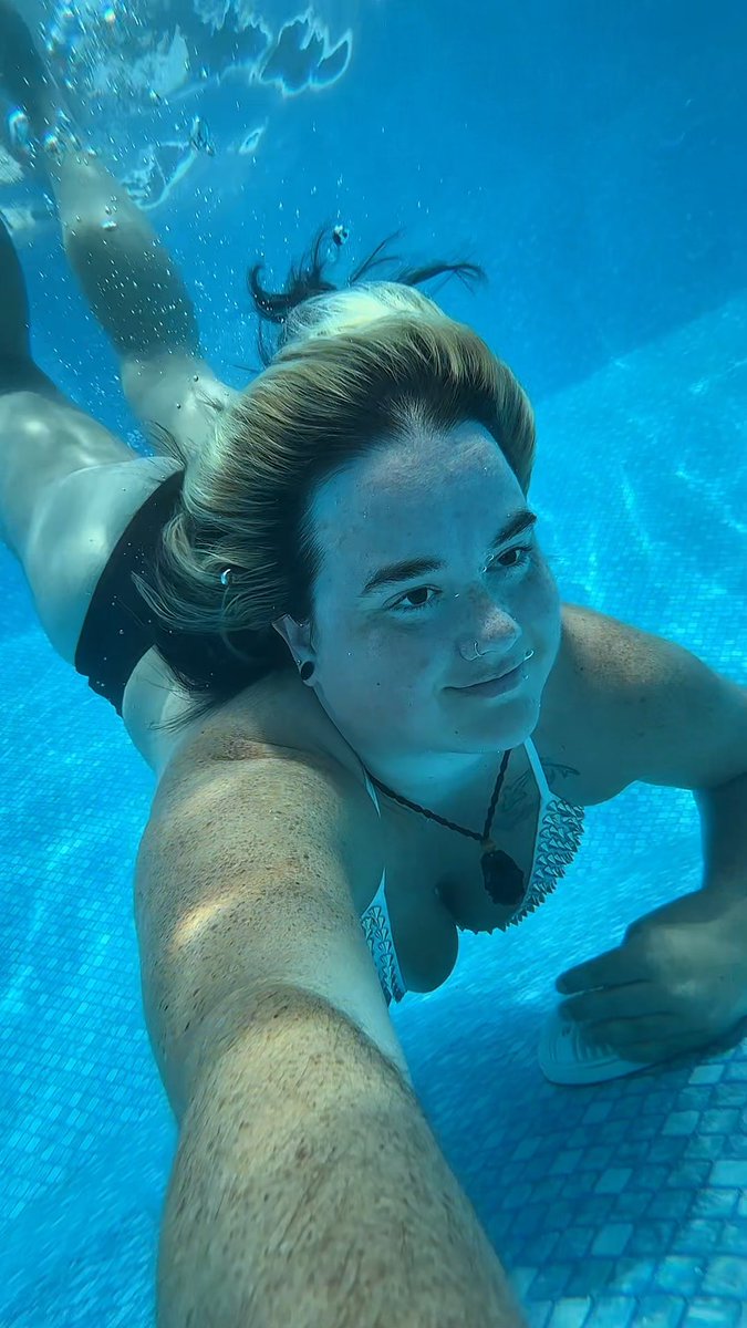 I am so glad yall seem to be enjoying my underwater swimming videos! Should I do more?