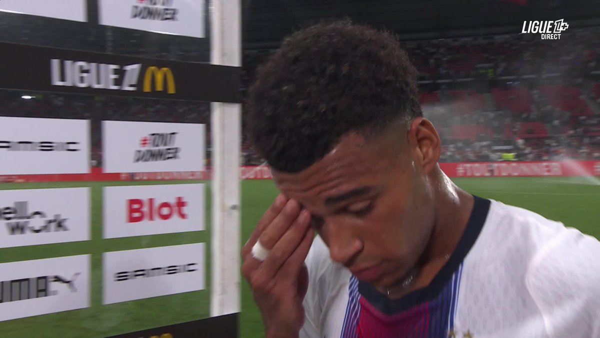 🚨🚨 Désiré Doué 🇫🇷 à la mi-temps : « ON A PAS ENVIE DE PERDRE ! ON A PAS ENVIE DE PERDRE ! On doit faire mieux en 2e mi-temps… » 😤 🎥 L1+