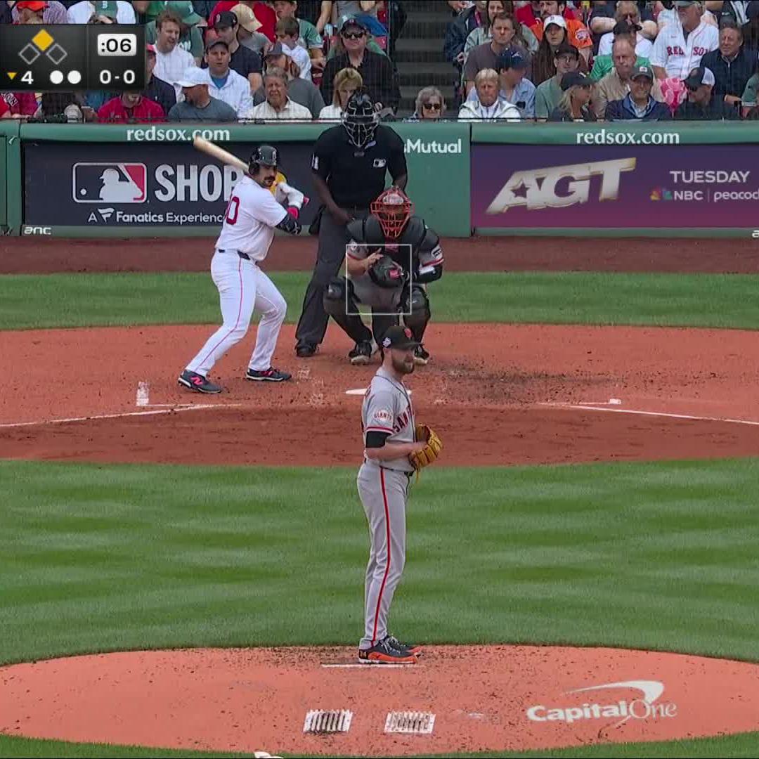 Mickey Gasper puts the Red Sox in front with a clutch RBI double. 🙌