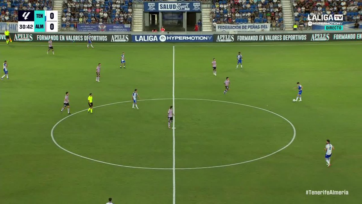 🏴 NADIE PUEDE CON EL TETE El CD Tenerife 🏴 ha vuelto a segunda con dos victorias seguidas. Enric Gallego acabó con el Almería. #LALIGAHYPERMOTION
