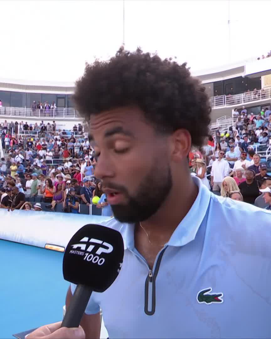 'I had to look in the mirror' 😎 Arthur Fils gave himself a pep talk after set two and came out firing. #CincyTennis