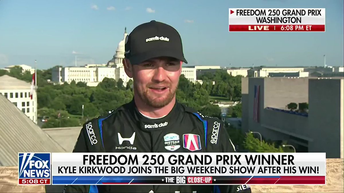 "It was an American event. It wasn't just an IndyCar race." Winner Kyle Kirkwood praised the "traditions" and patriotism surrounding the Freedom 250 Grand Prix. Kirkwood, one of a few American drivers in the race, took the lead from Álex Palou early in the race and didn’t look back. The Big Weekend Show