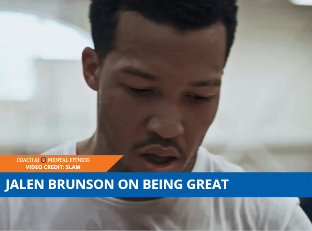 Jalen Brunson shares what separates great players from good players. "One thing that separates great players from good players is their detail. They detail the little things." "Those great players, they really take pride in just watching film, watching what they eat, and making sure they're in the best shape of their life - just to get that edge." Little details make big differences. The greats obsess over what others overlook. "A true believer is just being able to believe in yourself, being able to believe in the process - that what you're doing is the right thing for you." "I have the answers to the test. They're in my back pocket. I just need to be able to study them and know that I'm gonna do well on the test." Preparation is confidence. When you've done the work, you already have the answers and know what needs to be done. It means living the details, believing in the process, and trusting your preparation (🎥SLAM)
