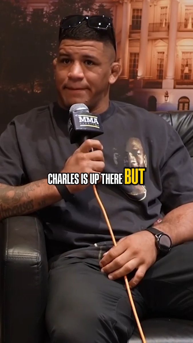 Gilbert Burns has two names for the best jiu-jitsu in MMA: "MMA jiu-jitsu, it's Charles Oliveira. Pure jiu-jitsu, it's Diego Lopes." (🎥 José Youngs)