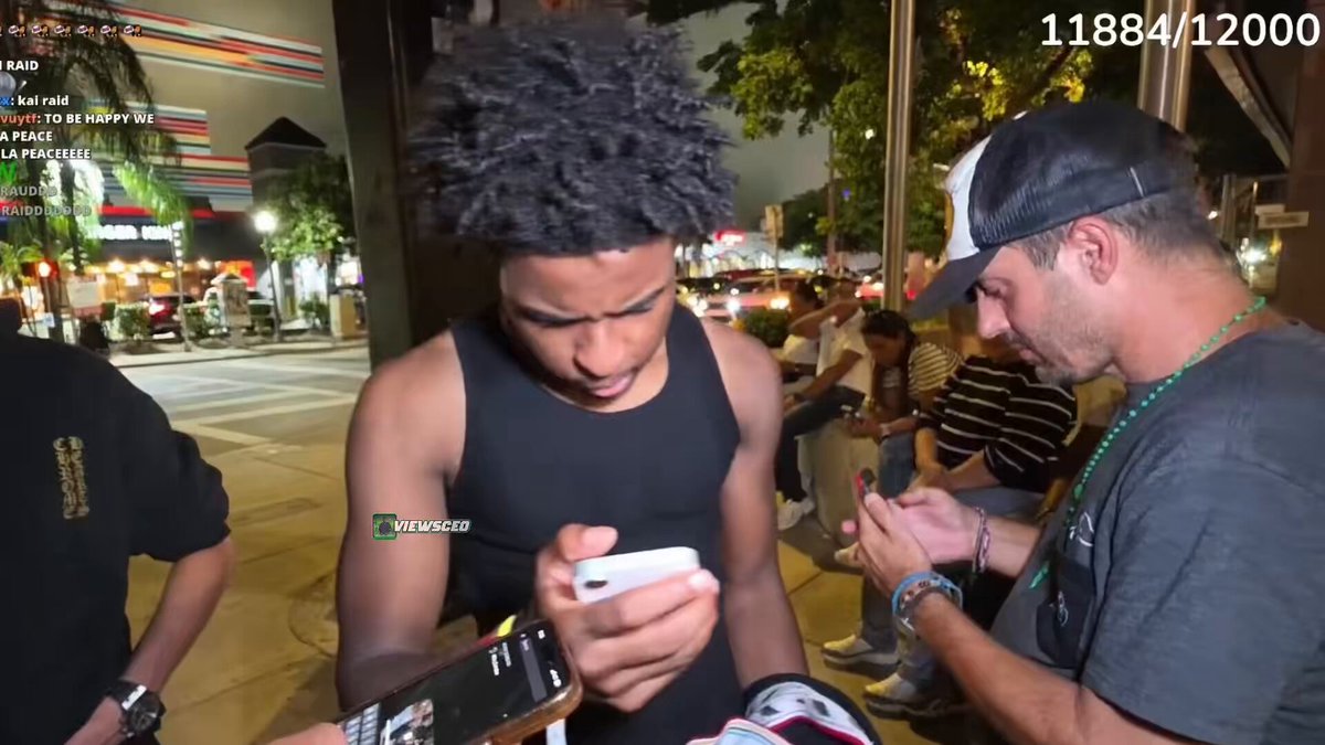 Twitch streamer Nitro Camden starts FREAKING OUT after Kai Cenat raided his livestream ❤️‍🩹