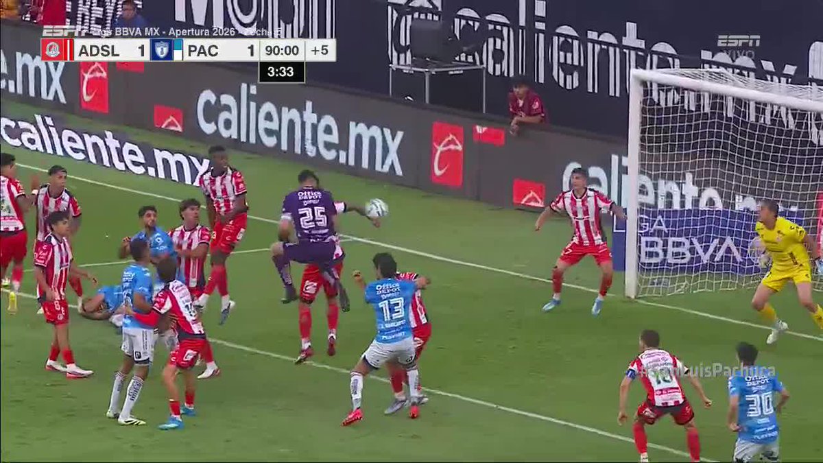 Metió gol el portero de Pachuca al último minuto JAJAJAJAJA la Liga Mx es película 🚬