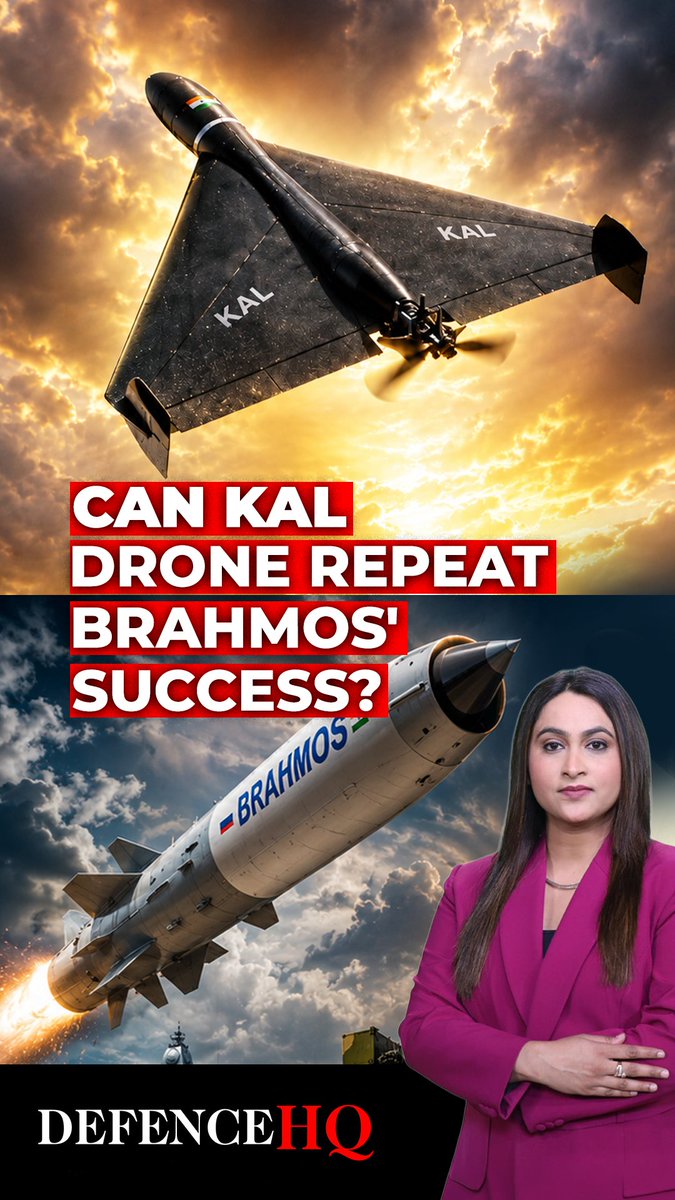 How India’s New 1,000km KAL Drone Is Rewriting Modern Warfare Economics Discover how this affordable, high-impact machine is set to follow in the footsteps of the legendary BrahMos missile and redefine India's position in global defence technology. #KamikazeDrone Divya Kochar