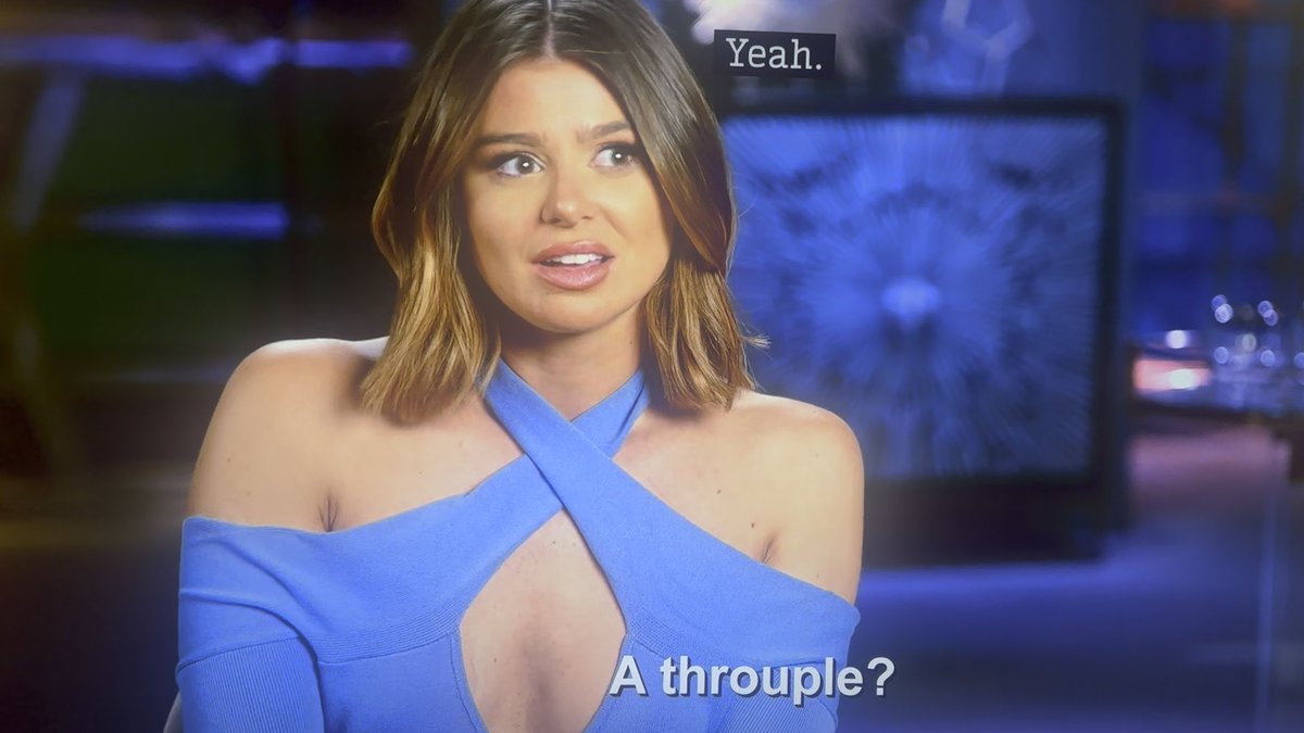 This dumb bitch REALLY thought she could be in a throuple with Ariana. Really. #vpr