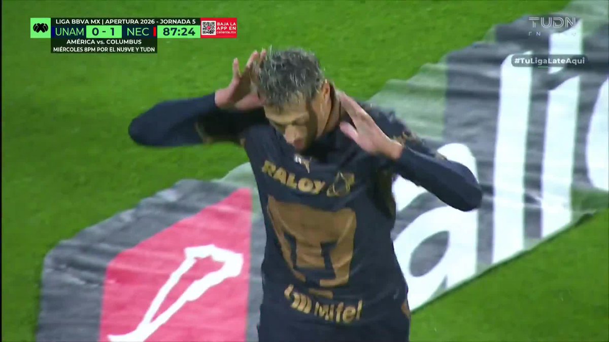 🚨 ¡GOOOOOOOL DE LOS PUMAAAAS! 🐾🔥 El Memote rescata el centro y Luciano Herrera consigue el empate 🤯⚽ #TuLigaLateAquí