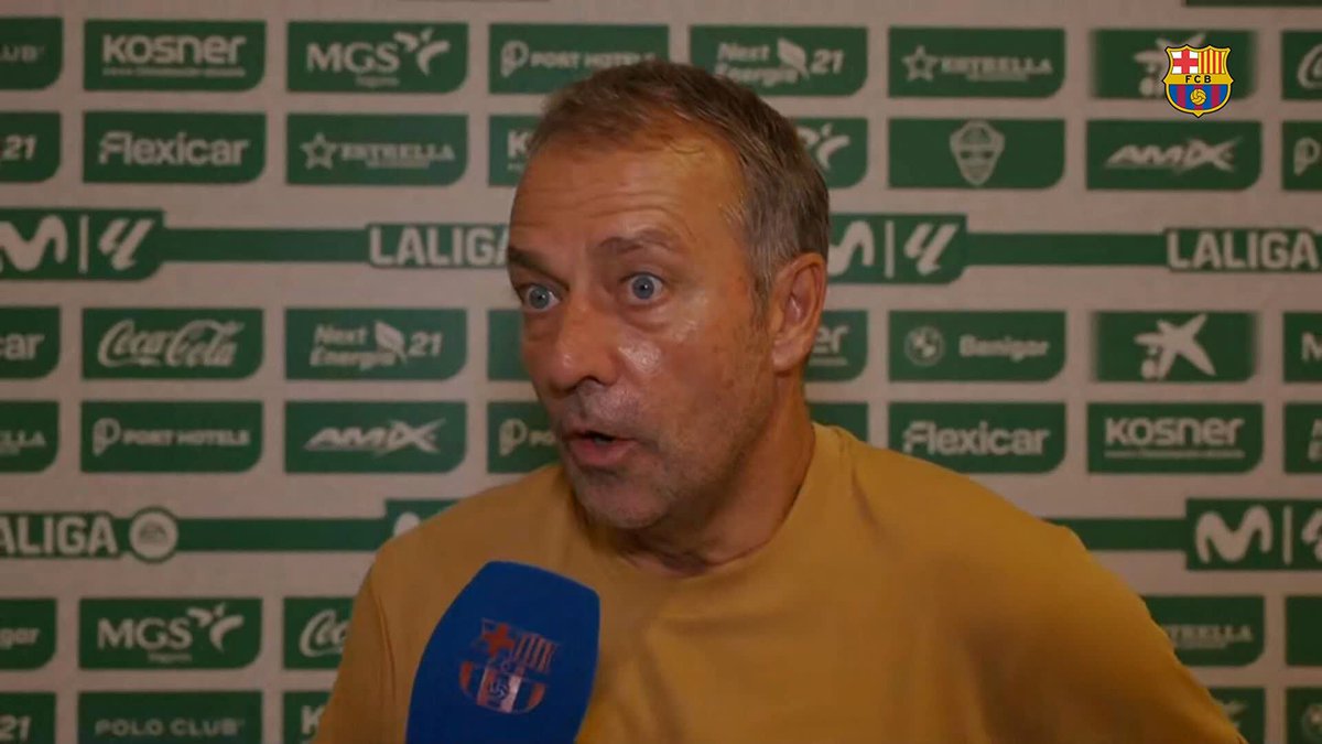 Flick reflects on the first win of the season ⬇️