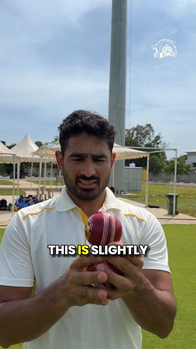 Picking the perfect ball to swing ft. Mukesh 🫡 #WhistlePodu #Yellove