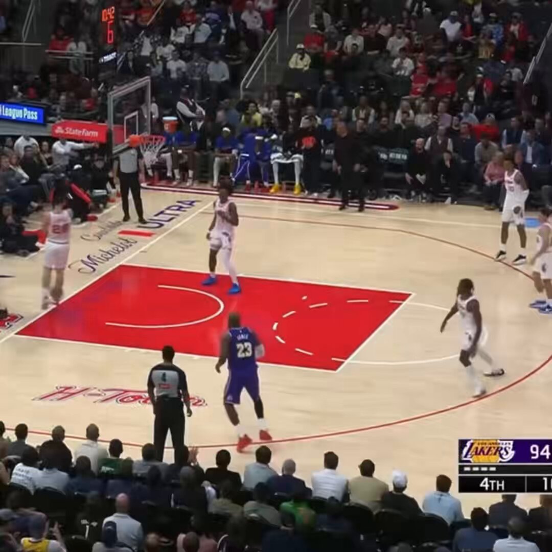 LeBron’s ONE missed FG btw…