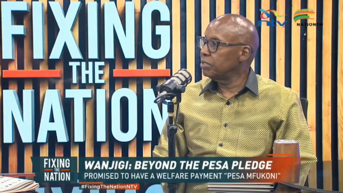 Jimi Wanjigi: Why Kenyans should elect me the next president. "I am fresh. I have inside knowledge but outside experience." #FixingTheNationNTV Nation FM Eric Latiff Nomadic Panda 🐼 Fellaris Wambui