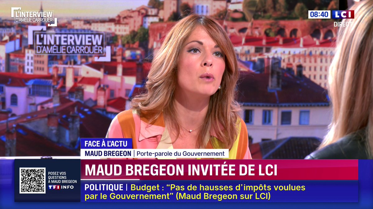 🗣️ Raphaël Glucksmann candidat en 2027 : la réaction de Maud Bregeon 💬 "Je ne suis pas socialiste et ce qui se passe dans le parti ne m’intéresse pas beaucoup", déclare la porte-parole du gouvernement, qui souhaite travailler à l’union des forces autour d’Édouard Philippe