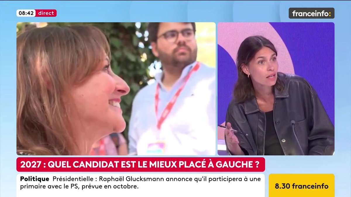 🔴 2027 : primaire gauche ➡️ "Ce qui va faire la différence, c’est que ce qu’on va proposer dans la primaire ne va pas être à gauche toute pour, après, quand on veut parler à tous les Français, recentrer. Il faut qu’on dise la même chose", dit Aurélien Rousseau